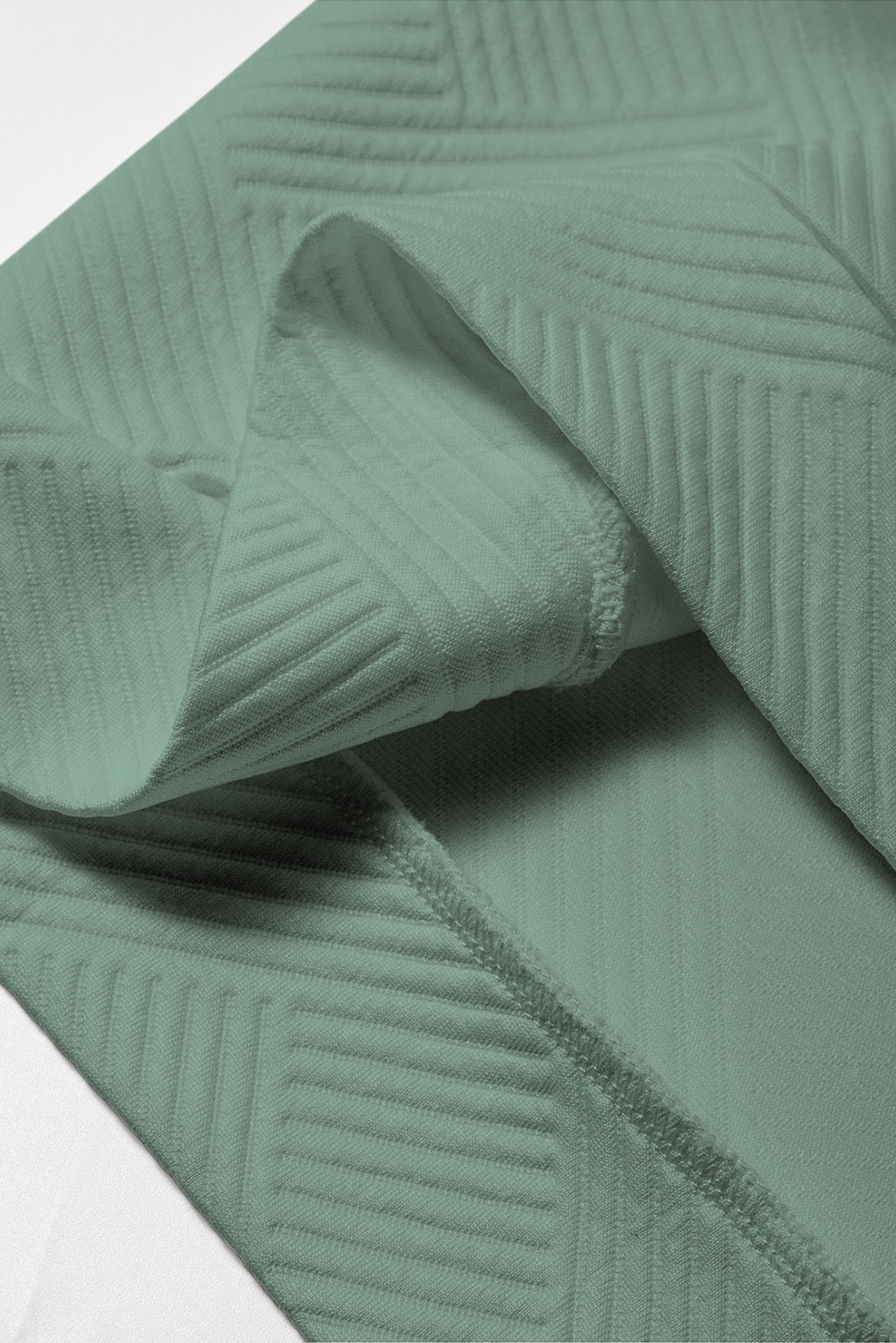 Sage Green Textured Short Set