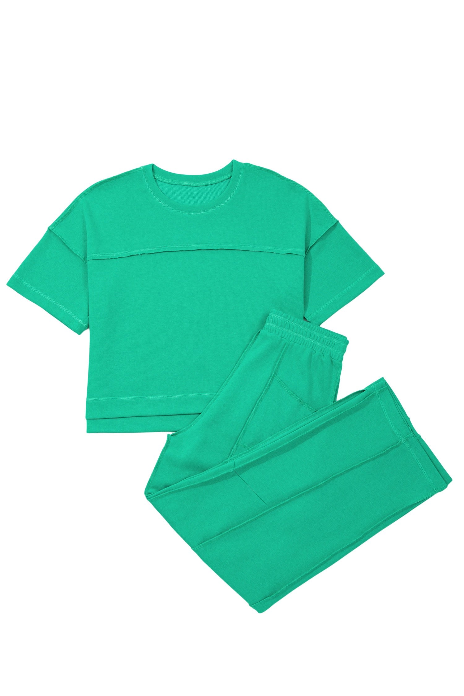 Barrel Pant Set - Girly Green