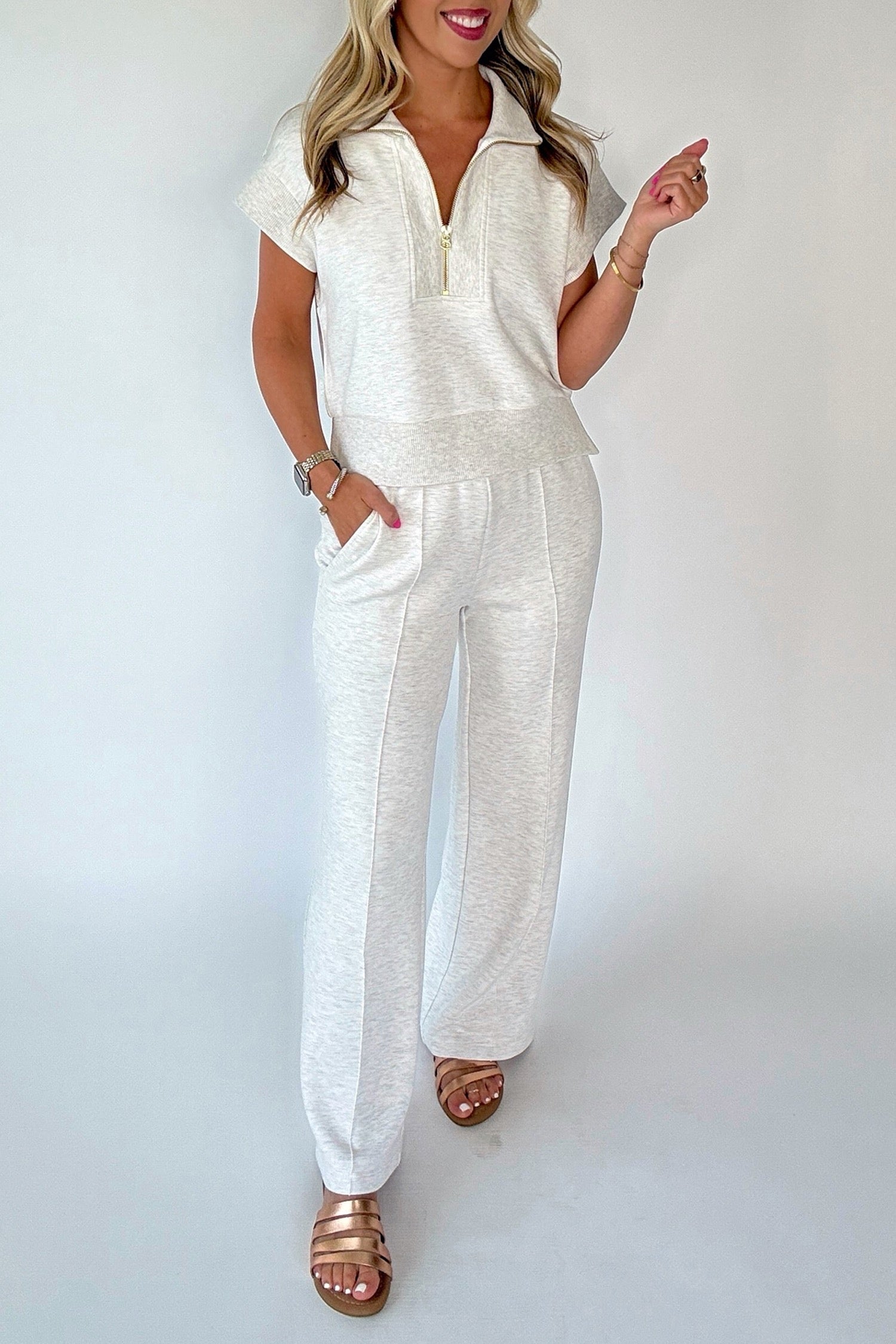 Light Grey Pant set