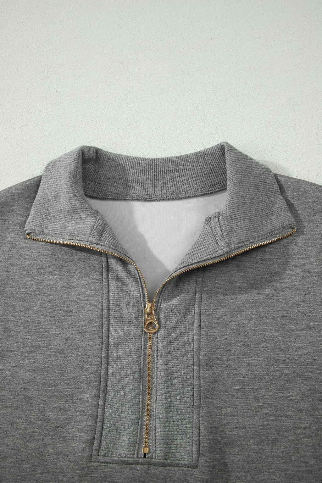 Dark Grey Half Zip Pant Set