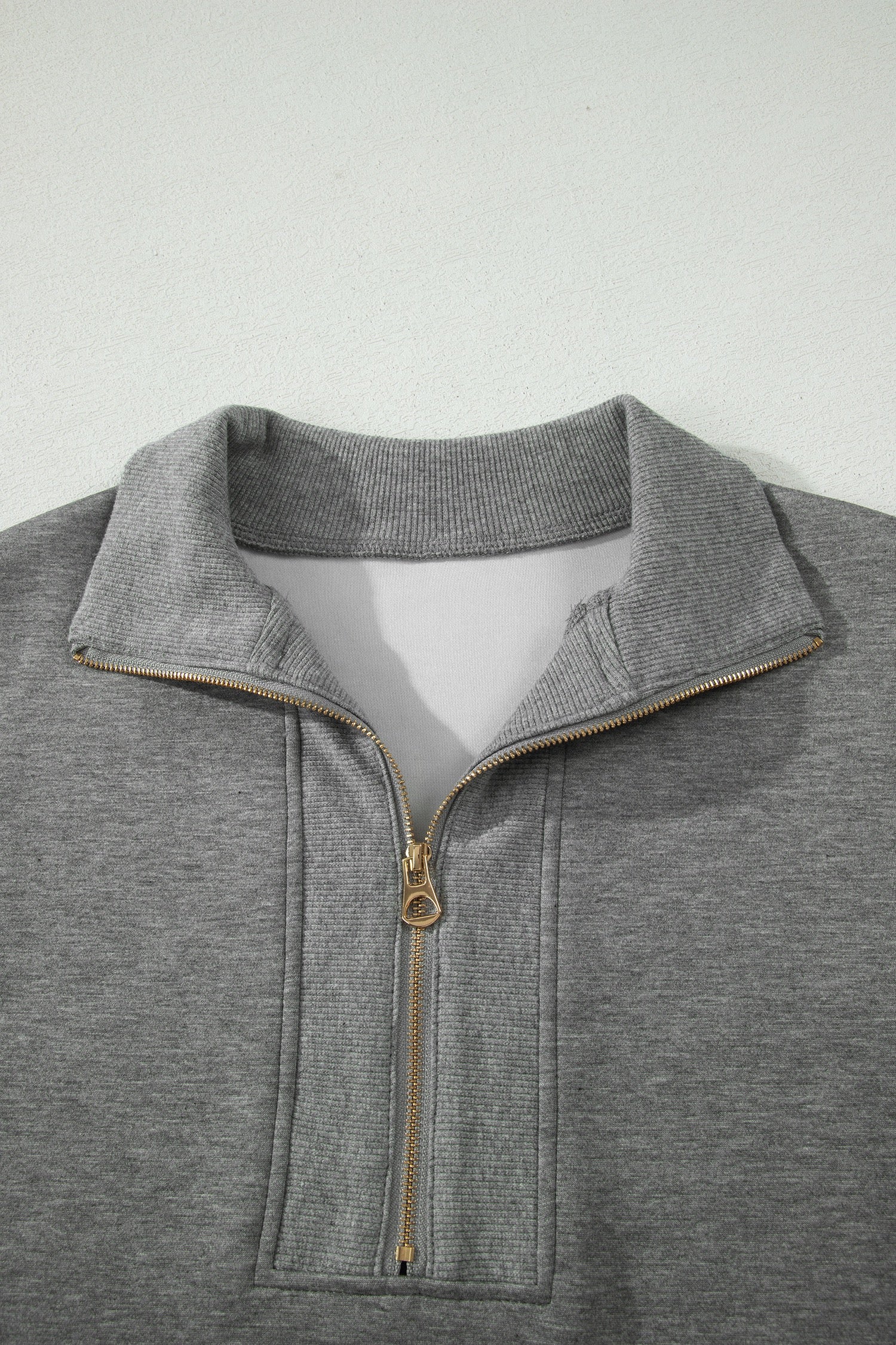 Dark Grey Half Zip Pant Set