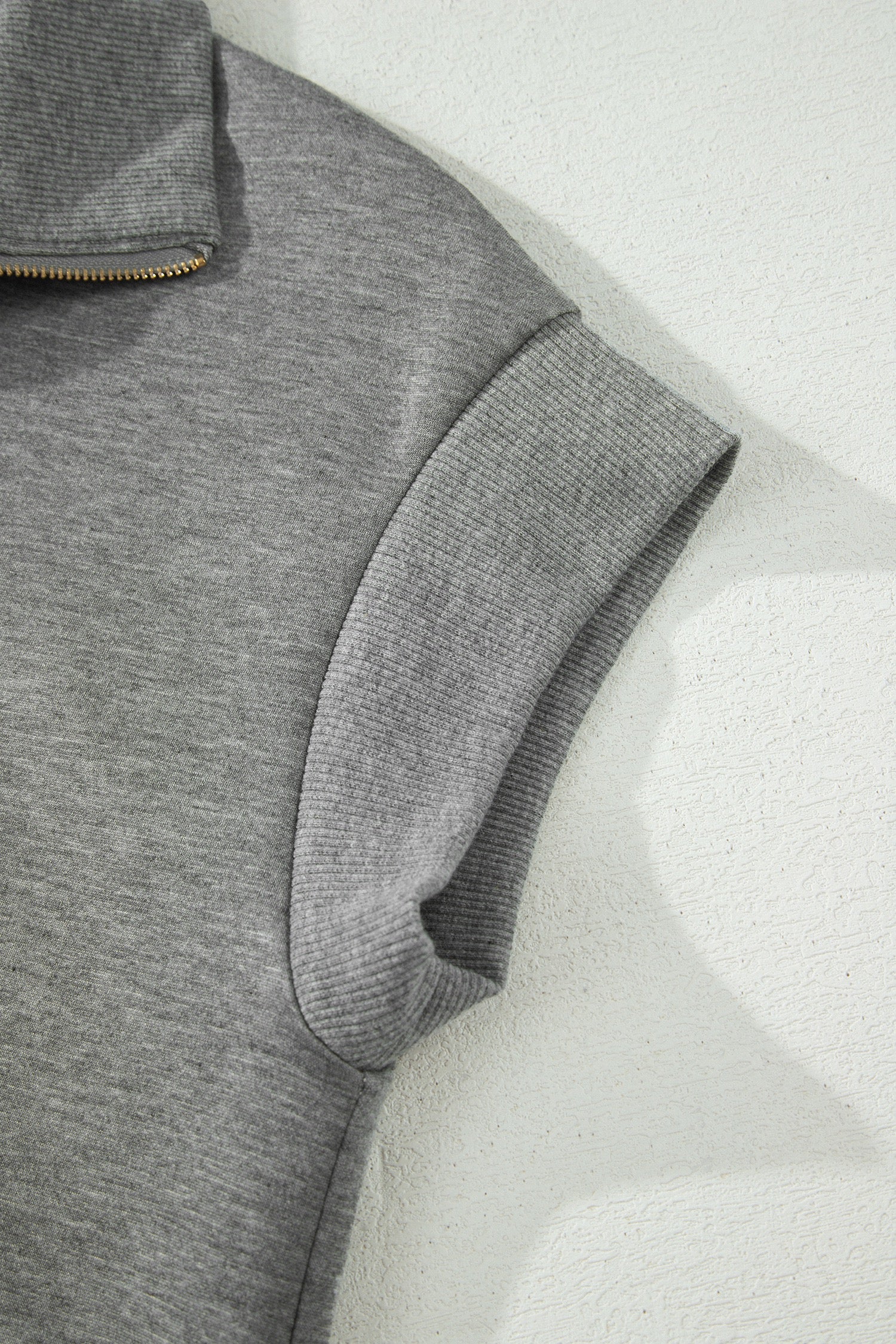 Dark Grey Half Zip Pant Set