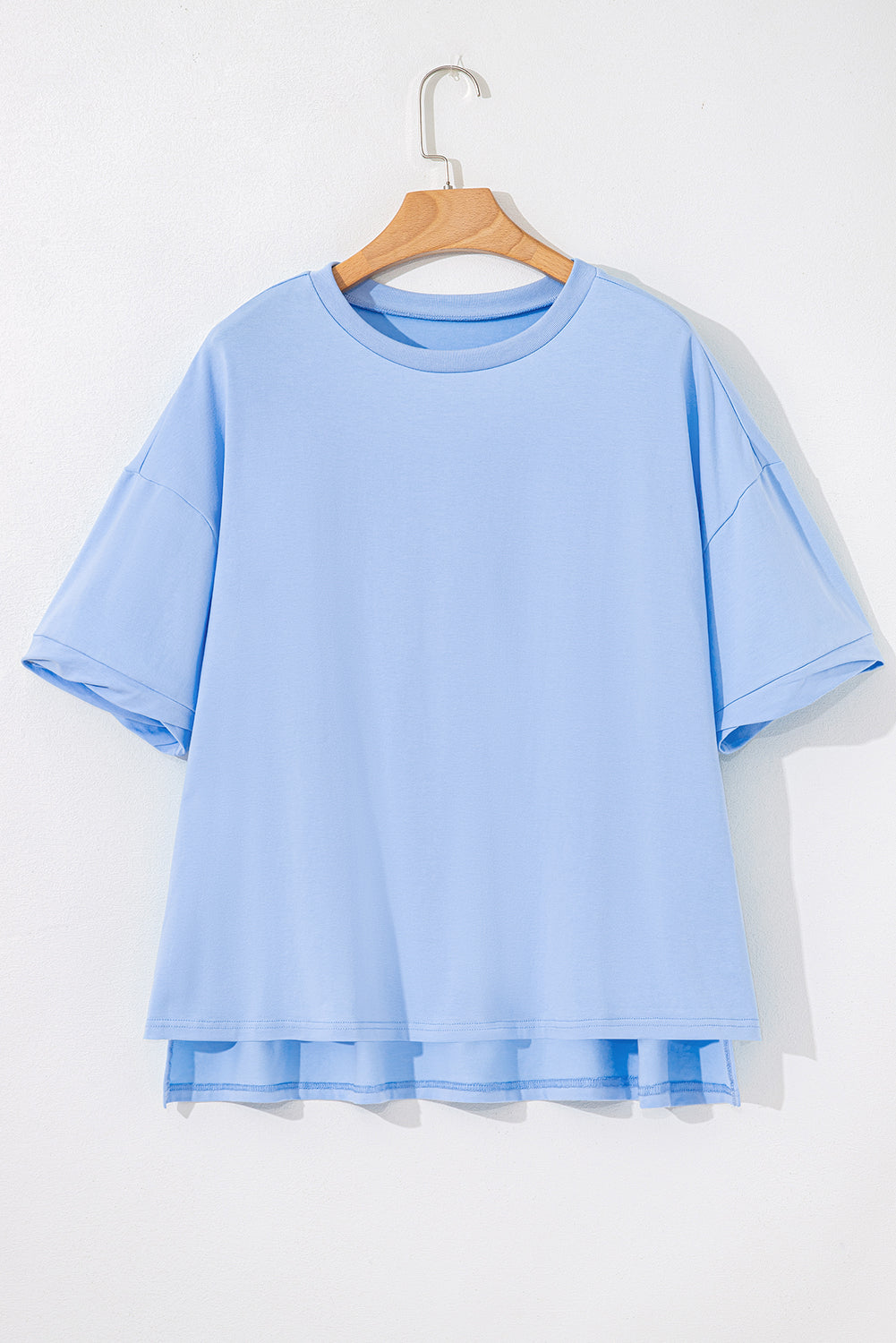 Half Sleeve High Low Tee