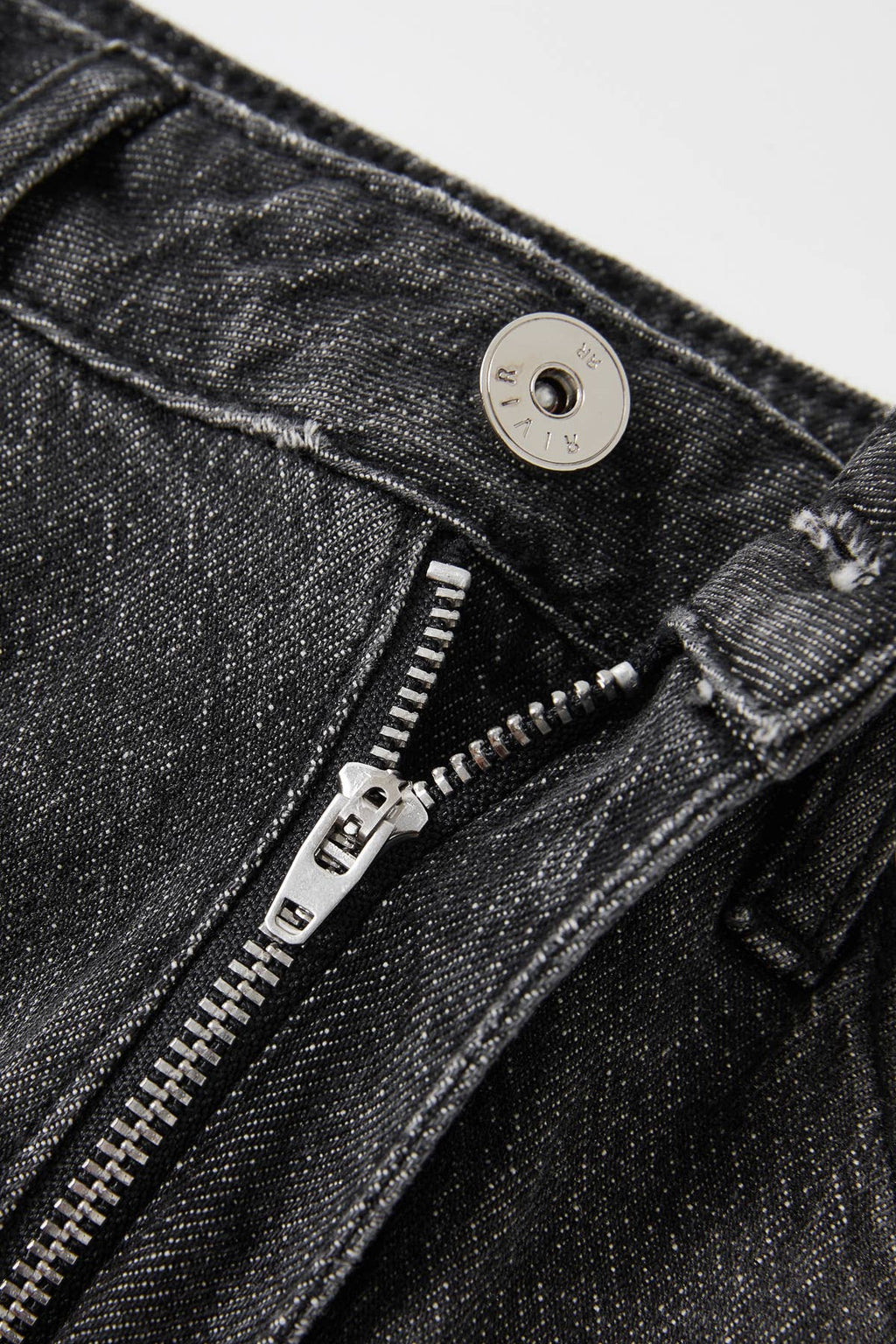 Stud Detail Wide Leg Pants: Black