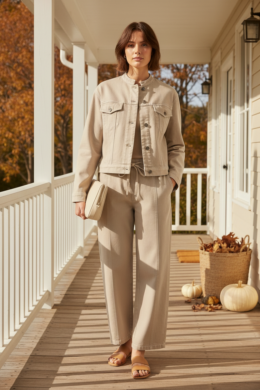 Washed Twill Outfit - Farmhouse Fall